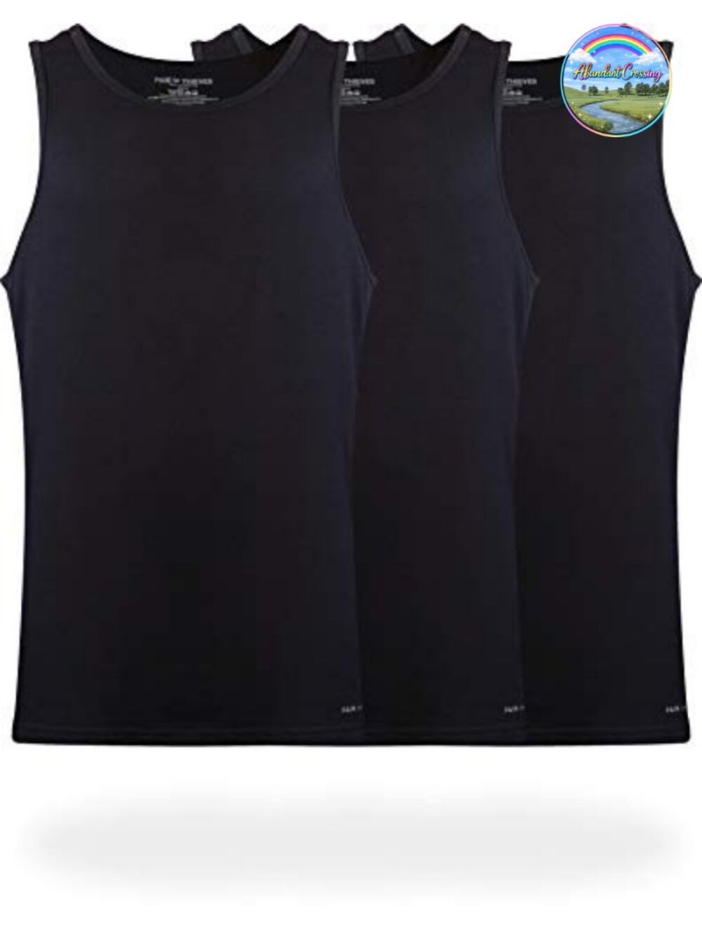 Men's Super Soft Cotton Blend Tank Top Undershirt